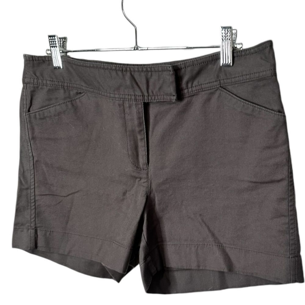 Ann Taylor factory signature shorts grey chino shorts size 10